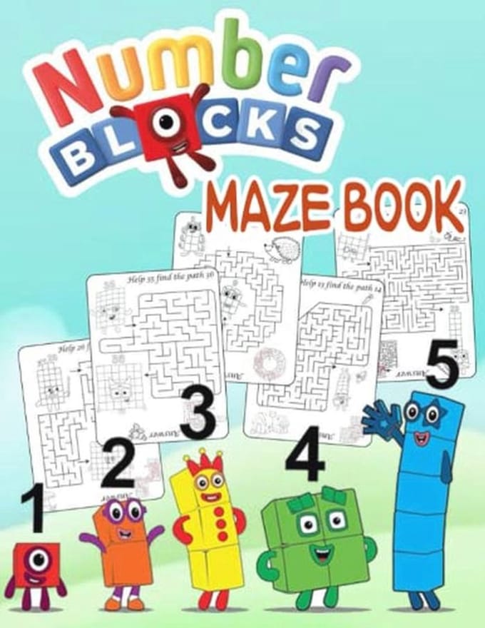 Maze Book voor Kinderen van 4-8 Jaar met Schattige Illustraties