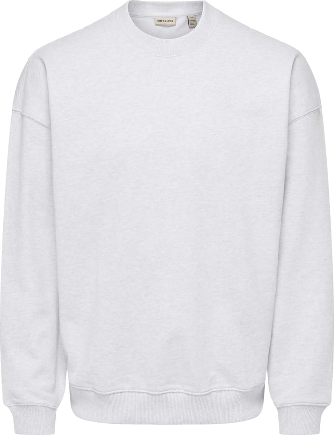ONLY&SONS - ONSLUCAS OVZ LS CREW SWEAT - Heren - Sweaters