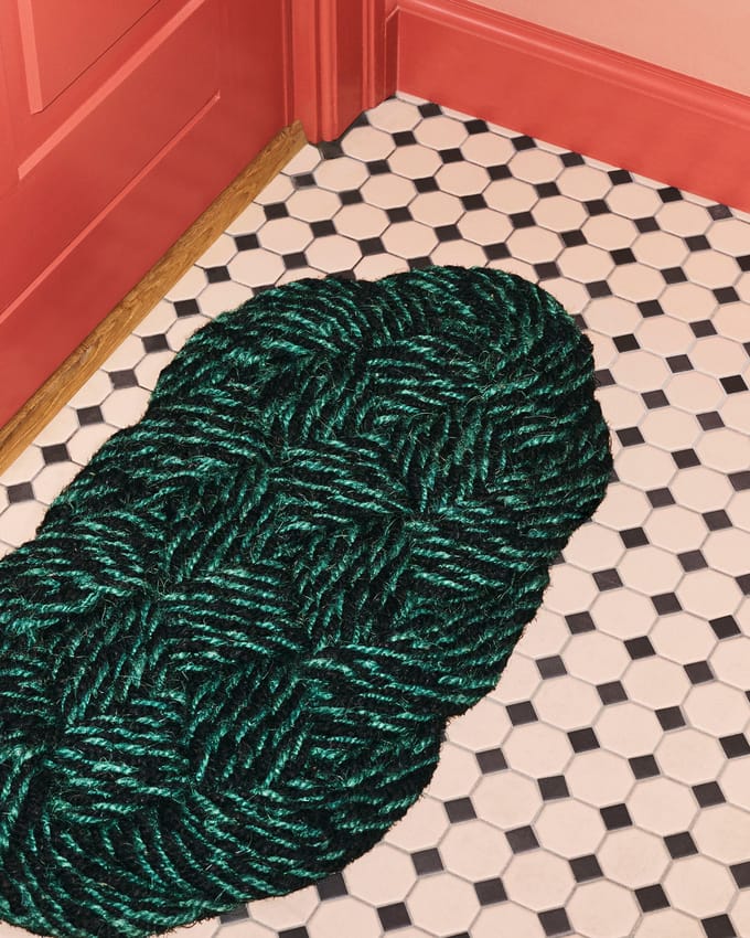 Coco Door Mat Swirl