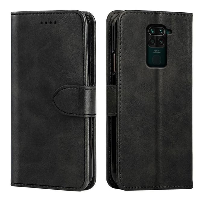 Hoesje - RASENA - Xiaomi Redmi Note 9 - PU Leer - Flexibel - Magneet