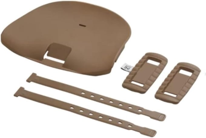 Styling Set Achterzitje Fiets - Kussen, Voetriemen en Schoudervullingen