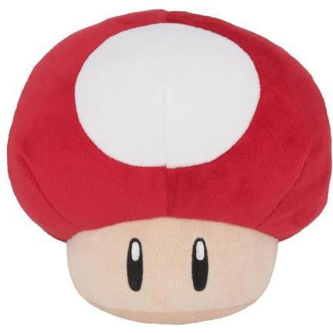 Super Mario Bros Nintendo Together - Peluche Mario - Champignon 16 cm