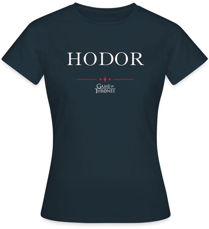 Game Of Thrones Hodor T-Shirt Dames