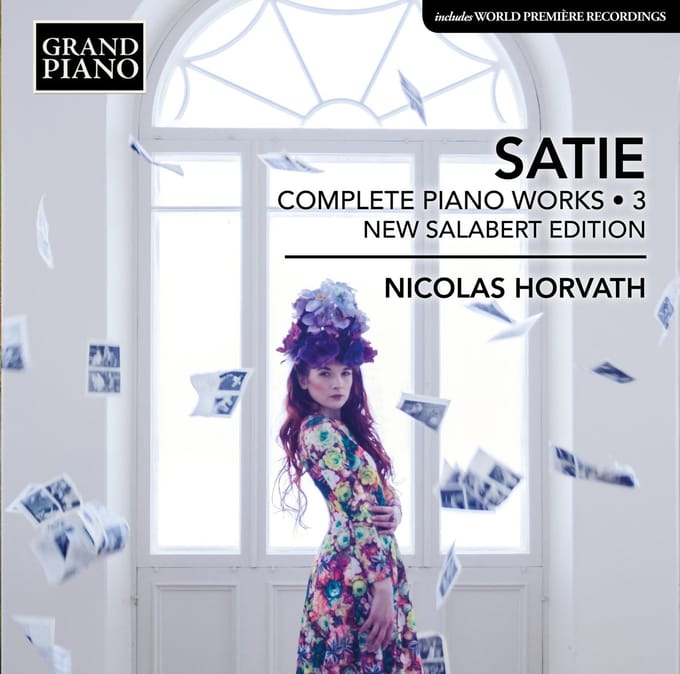 Nicolas Horvath - Satie: Complete Piano Works - 3, New Salabert Edition (CD)