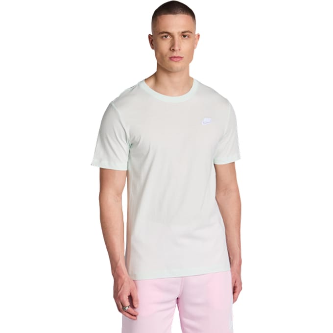 Nike Club T-shirts Heren - Groen - Maat L