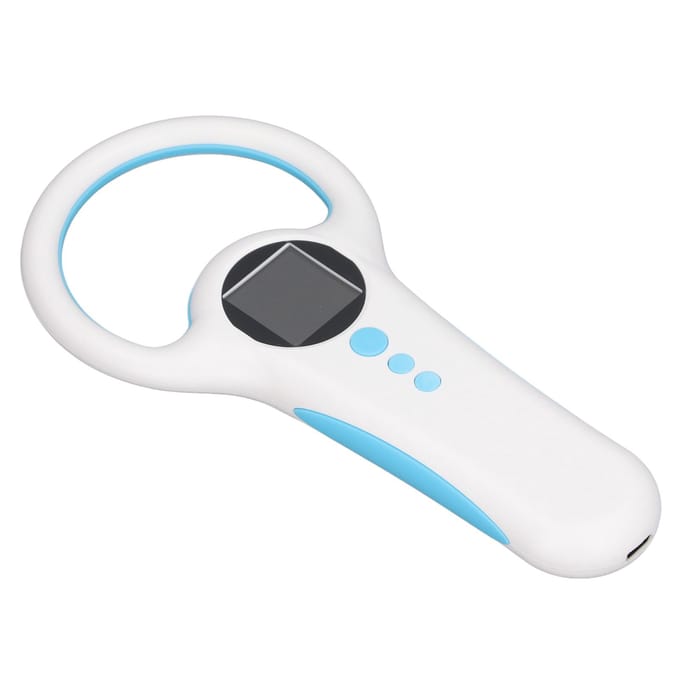 Huisdier Microchip Reader 134.2KHZ 125KHZ Handheld ID Scanner Contactloos Dieren Tag Scanner USB Data