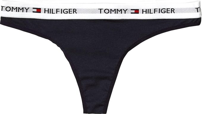 Tommy Hilfiger Onderbroek - Maat M  - Vrouwen - navy/ wit