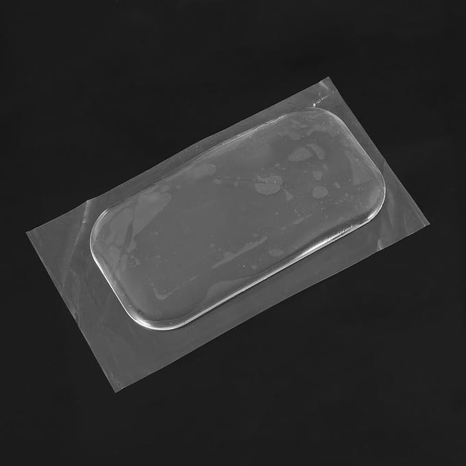 Verdikkend Make-up Zacht Siliconen Wimperextensie Tool Herbruikbaar Nepwimper Lijm Pad Transparant white