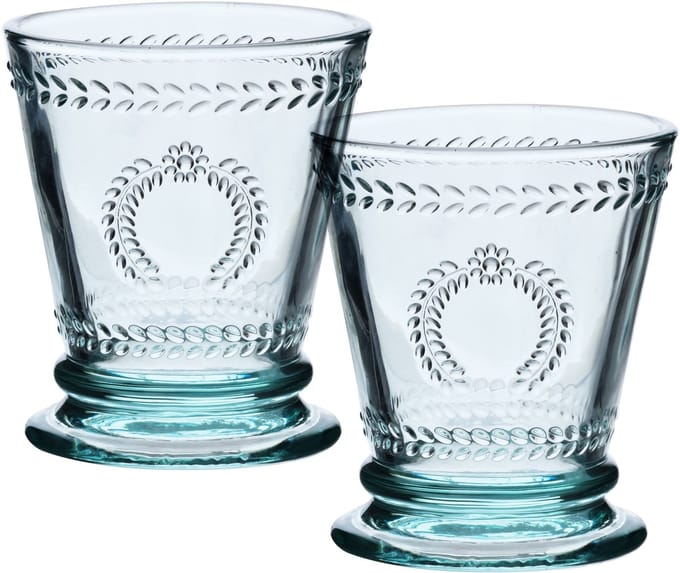 AFFEKDESIGN ECILA LIGHT - Glaszet - 260ml - Groen - Tweekleurig