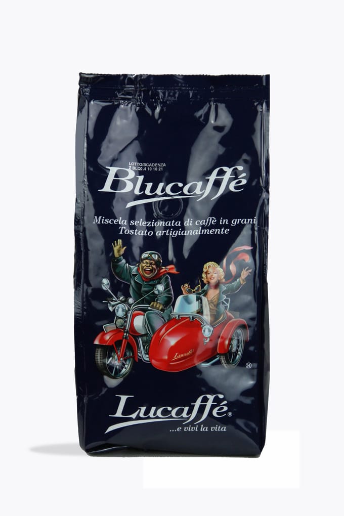 Lucaffé Blucaffé - koffiebonen - 700 gram