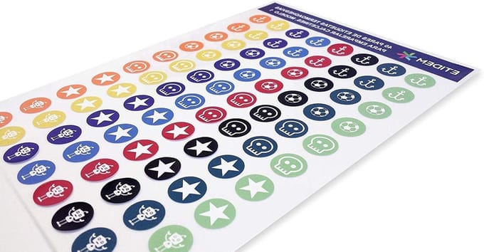 Sokken Etiketten - Kleding Labels - Sokken Markeren - Wasmachinebestendig - 60 stuks - Junior 1