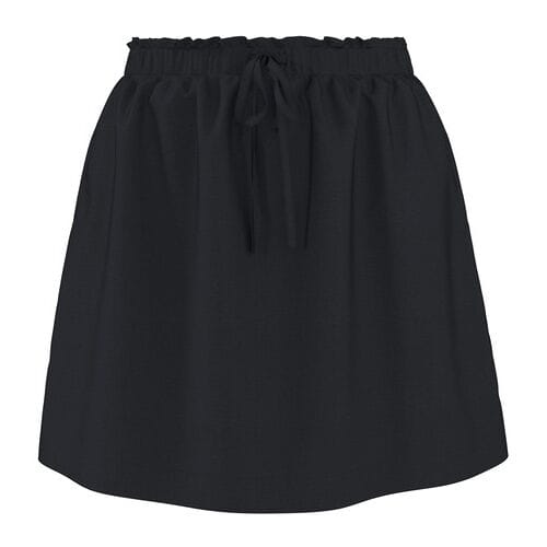 ESMARA Dames rok met linnen (Zwart, M (40/42))
