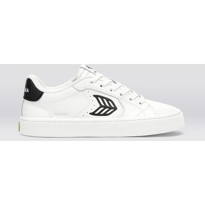 Cariuma Salvas Leather White Black Logo Größe: 41 | Trainers Outlet | Unisex | Schwarz