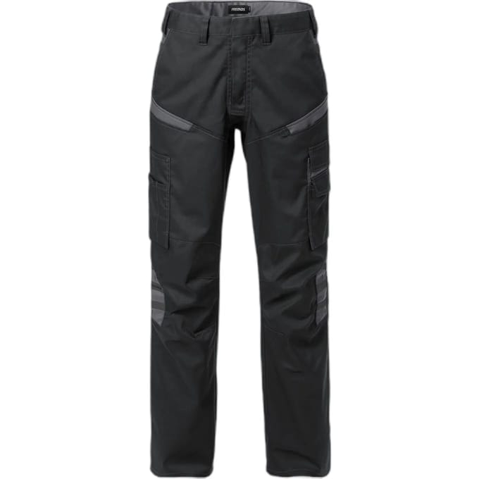 Fristads Broek Dames 2554 Stfp - Zwart/Grijs - 42