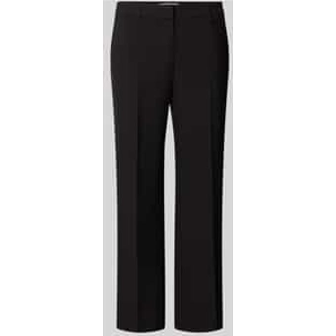 Wide fit stoffen broek met viscose Model 'Olessa'
