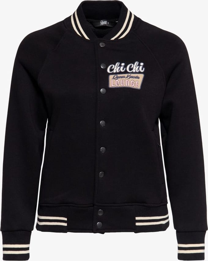 Queen Kerosin - Chi Chi College jacket - S - Zwart