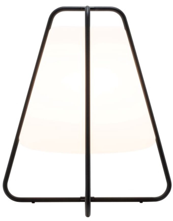 Tipi Zafferano oplaadbare LED-lamp - Touch, binnen en buiten IP65, modern design, draadloos, zwart