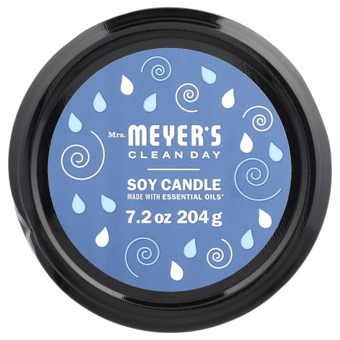 Mevr. Meyers Clean Day, Sojakaars, Regenwater, 204G(7.2oz) white