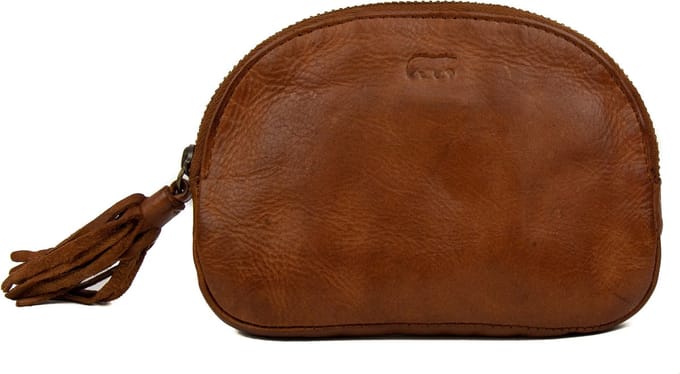 Bear Design Portemonnee / Portefeuille Dames - Ritsportemonnee - Leer - Penny - Cognac