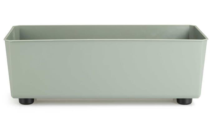 HowHomely Salvia Serie - Plantenbak - Grijs-Groen - Modern Design - Duurzaam Polypropyleen