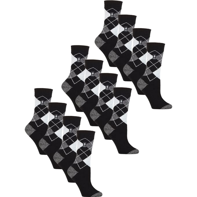 12 Paar Dames Ultra Lichte Zachte Thermo Sokken