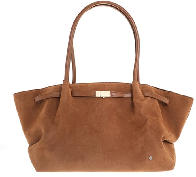 I'm Dutch - Cambridge - Handtas - Shopper - Vegan Suede - Khaki