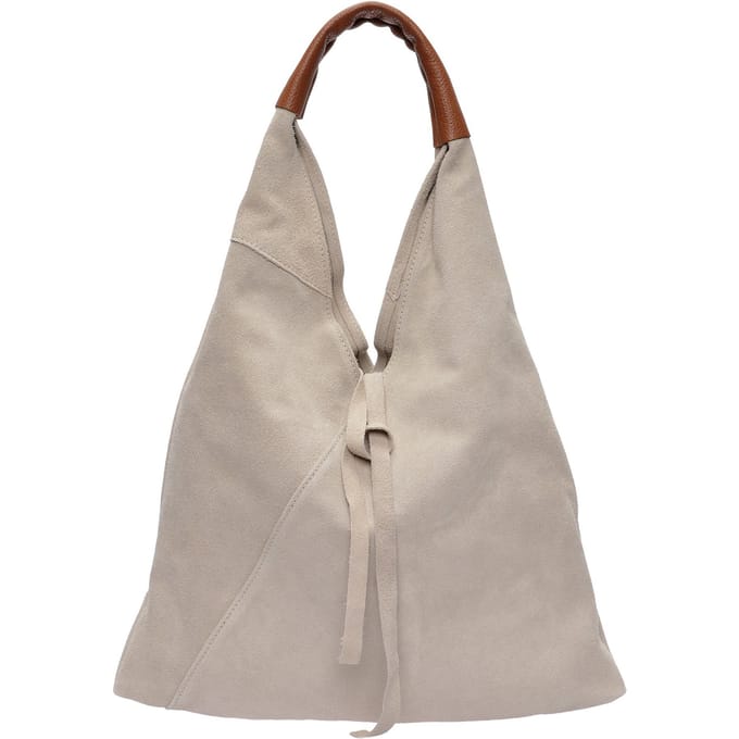 Anna Luchini Beige Rundleer Tas