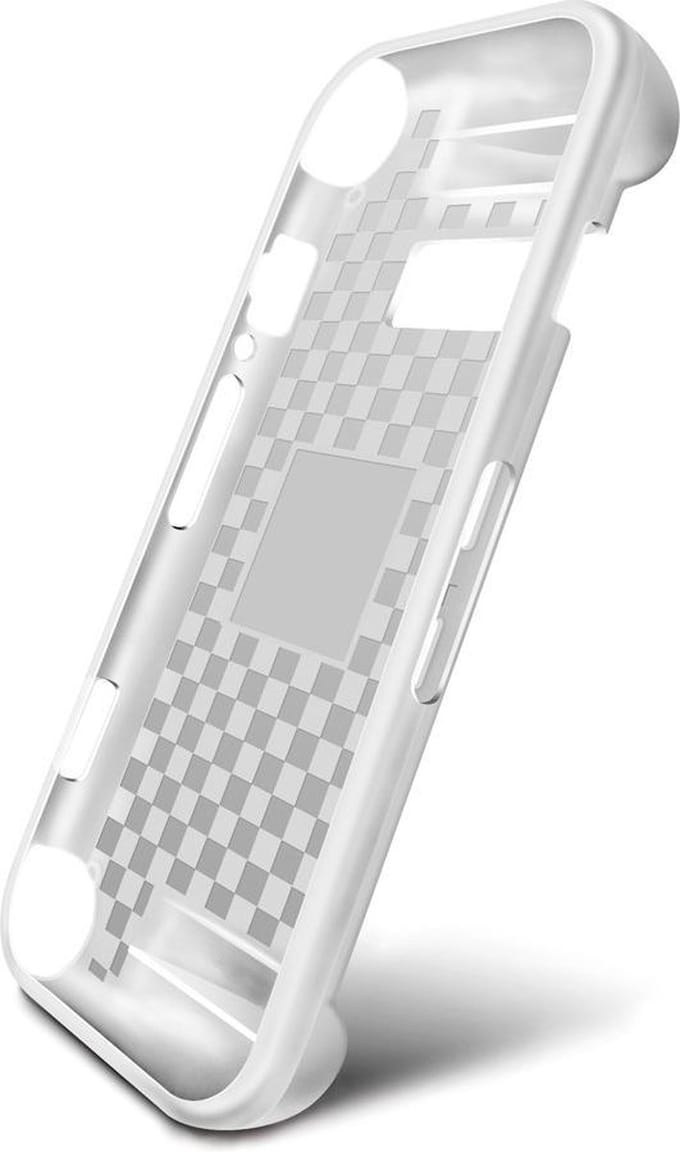 By Qubix - Geschikt voor Nintendo Switch - TPU Case - Wit