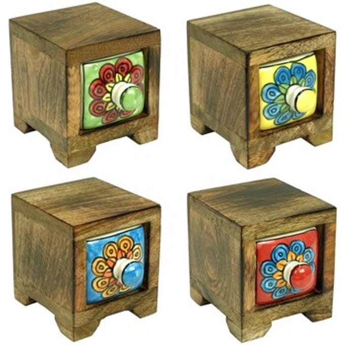 Manden en dozen Signes Grimalt Kruidenrek Met 1 Lade