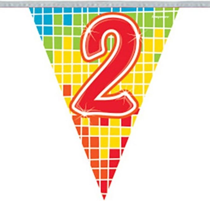vlaggenlijn - multicolor - nr 2