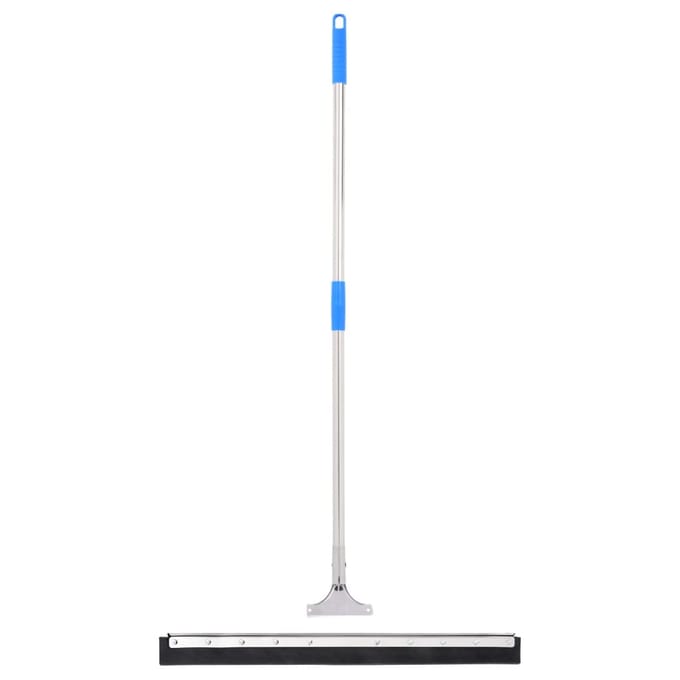 vidaXL Vloerwisser 75x122,5 cm staal en rubber