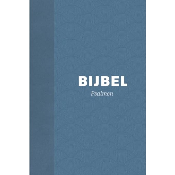 Bijbel (Hsv) Met Psalmen - Hardcover Blauw Met Schelpen