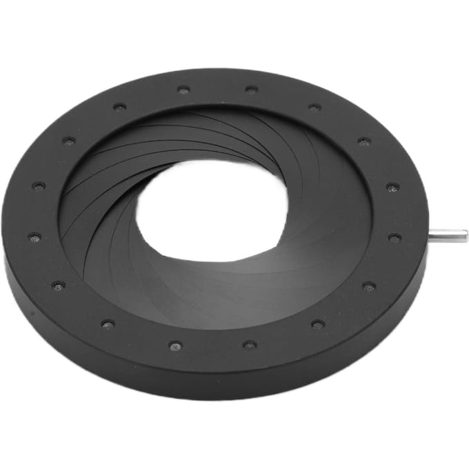 SK44 Diaphragme à Iris 2-44mm Module Optique Robuste Diaphragme d'Ouverture Variable Manuel Industriel black