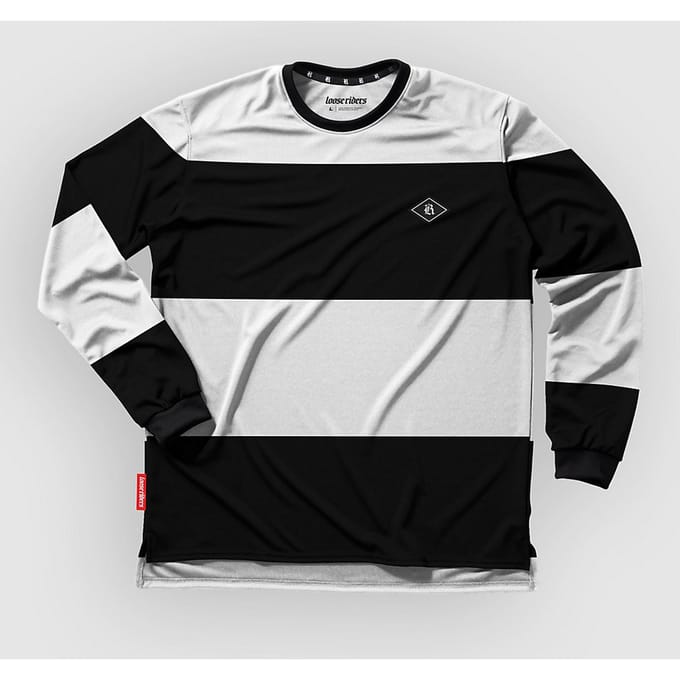 Loose Riders Baseline Bold Long Sleeve Jersey wit
