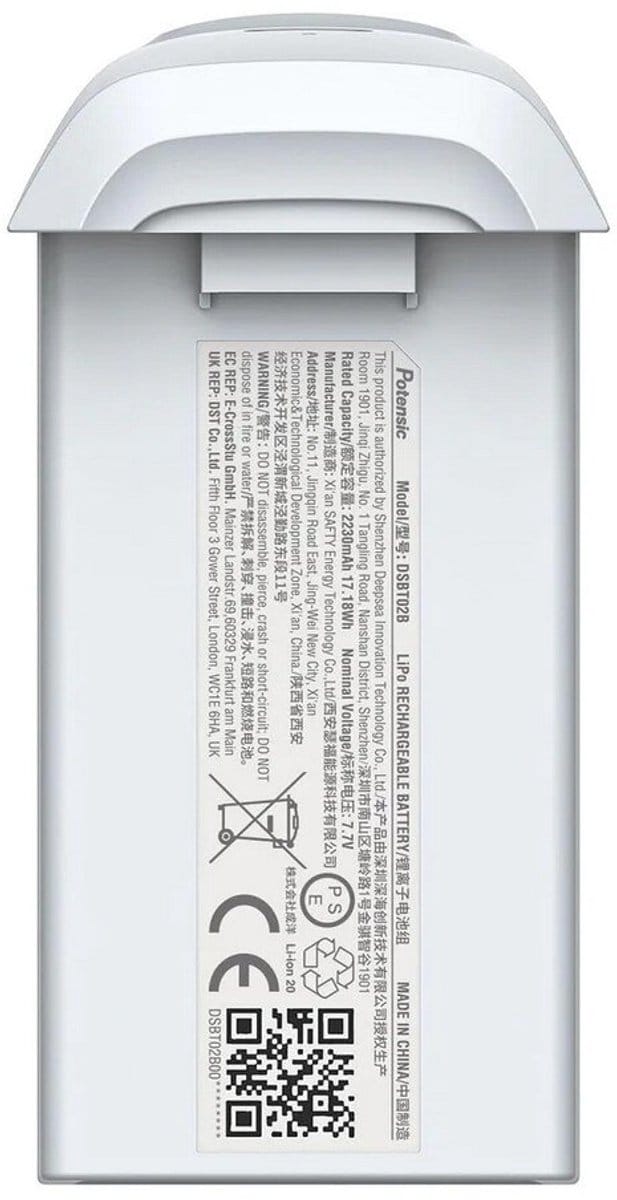 Potensic Intelligente Vlucht Batterij - compatibel voor Atom & Atom 2 - 2230mAh - Droneaccessoires