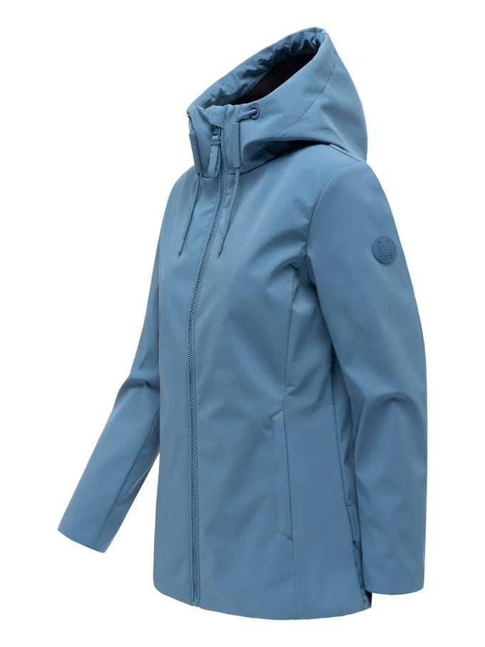 Marikoo dames softshell tussenjas Minaa met capuchon