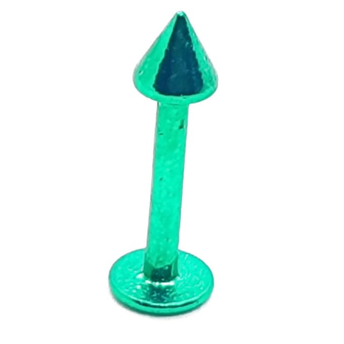 Groen Spike - Tragus / Helix / Labret Piercing
