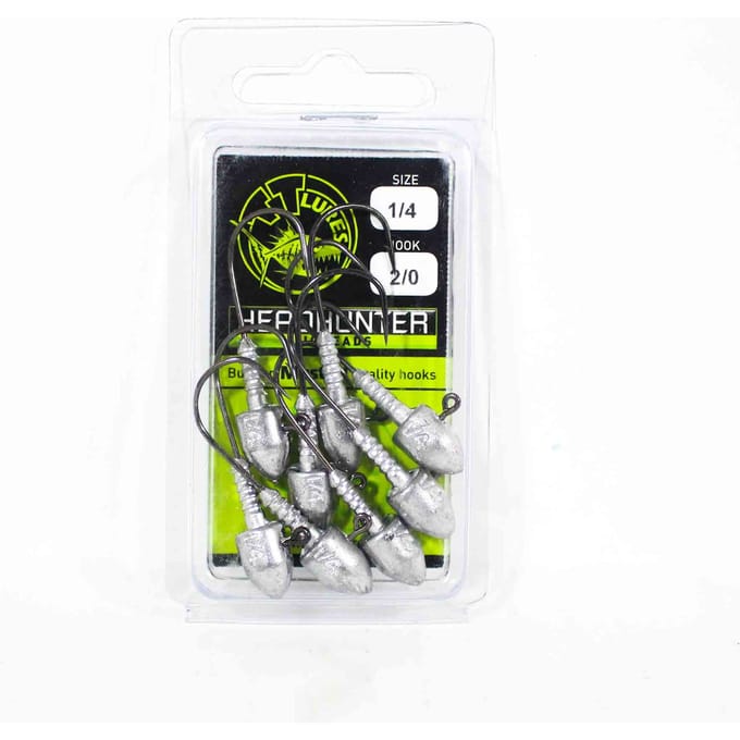 Tackle Tactics TT Head Hunter Jig Head 1/4 oz 2/0 8/verpakking (1180)