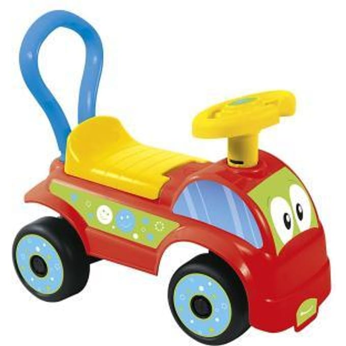 Dolu Loopauto 37x21x47 cm Geel/Blauw/Rood