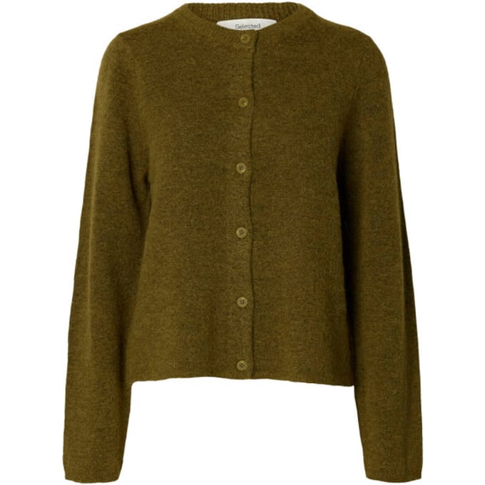relaxed fit gebreid jack van wolmix met alpaca-aandeel model 'LULU'