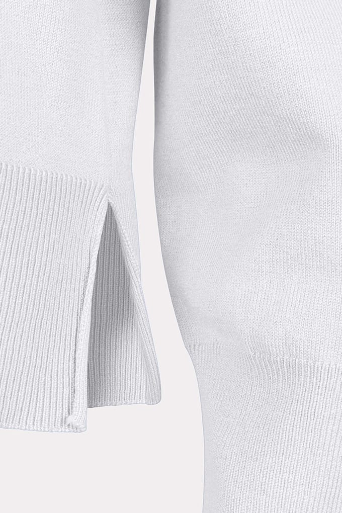 EsQualo Sweater Raglan Basic Knit Off White Taglia: XS | Maglioni a maglia Outlet | Donna | Bianco