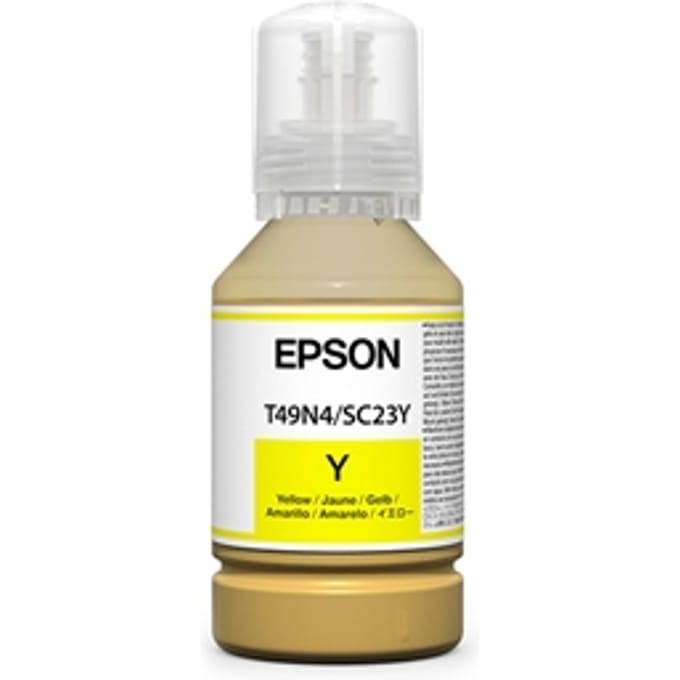 Epson C13T49N400 / T49N Dye Sub Yellow Ink 140ml