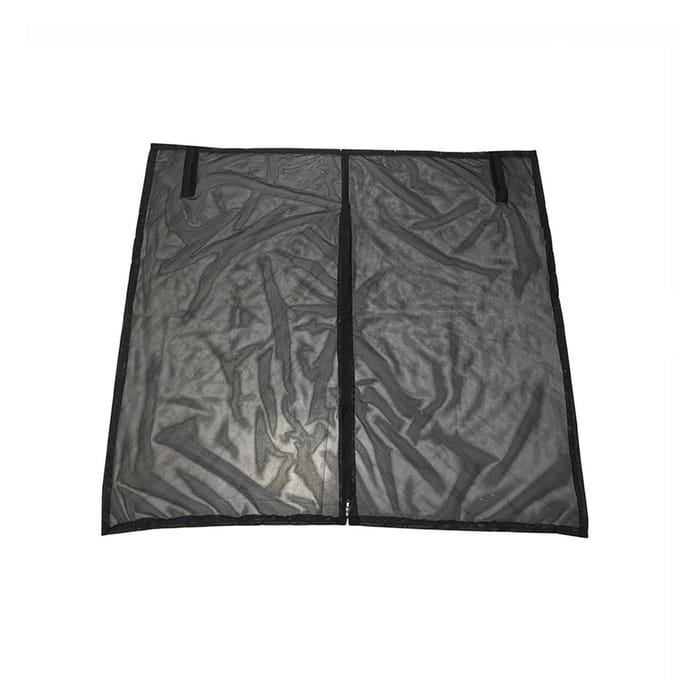 Filet de hayon de voiture, filet en maille respirant, accessoires de Camping, Protection de la vie privée, aspiration magnétique pour L noir