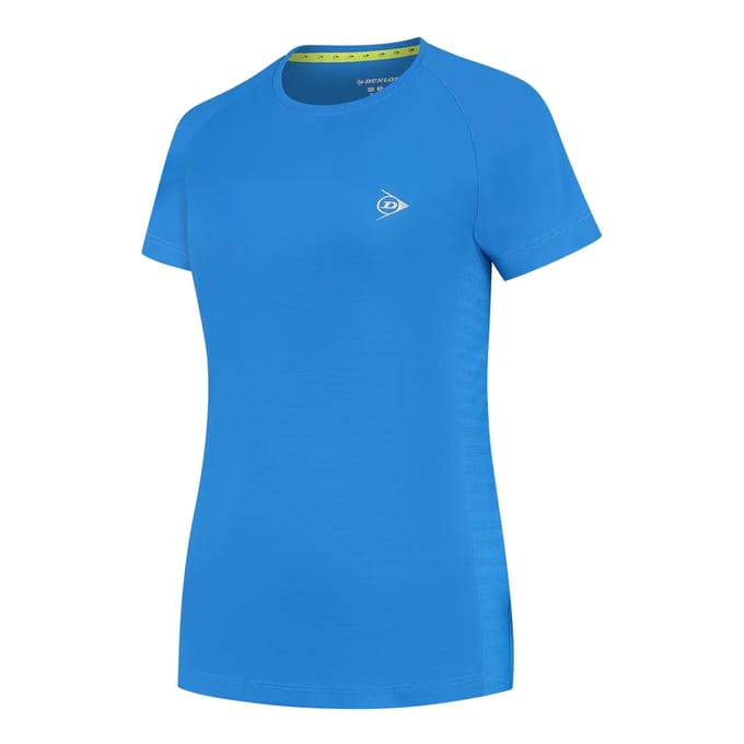 Dunlop Club Crew T-shirt Dames-Blauw