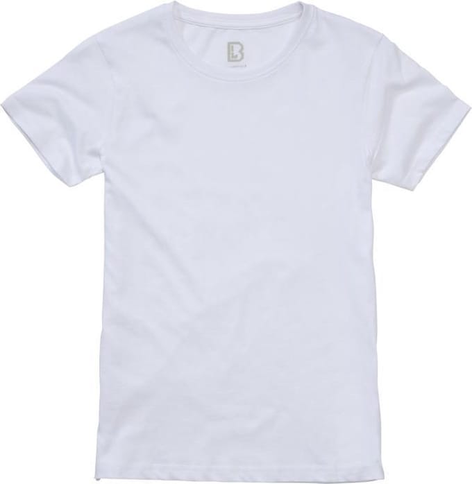Brandit - Basic Dames T-shirt - M - Wit