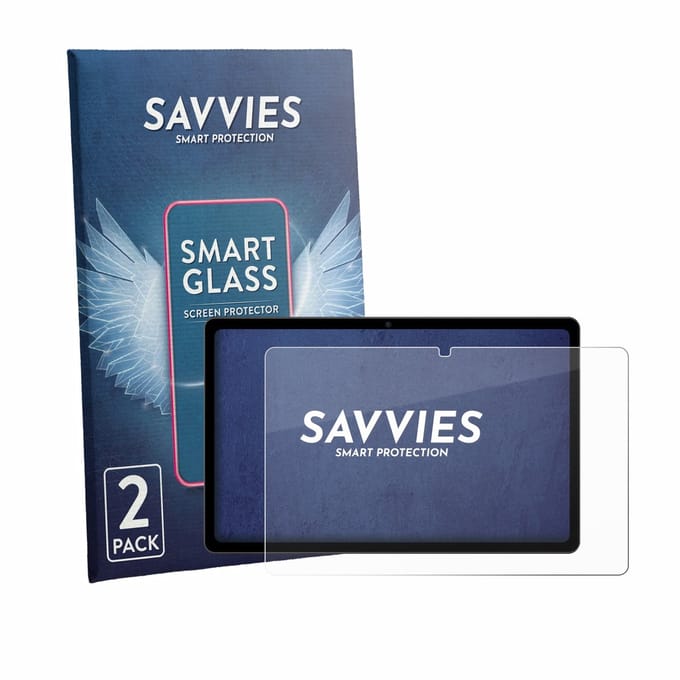 2 Stuks Savvies Screenprotector - geschikt voor Maxlegen M11S 11" - beschermfolie glas transparant