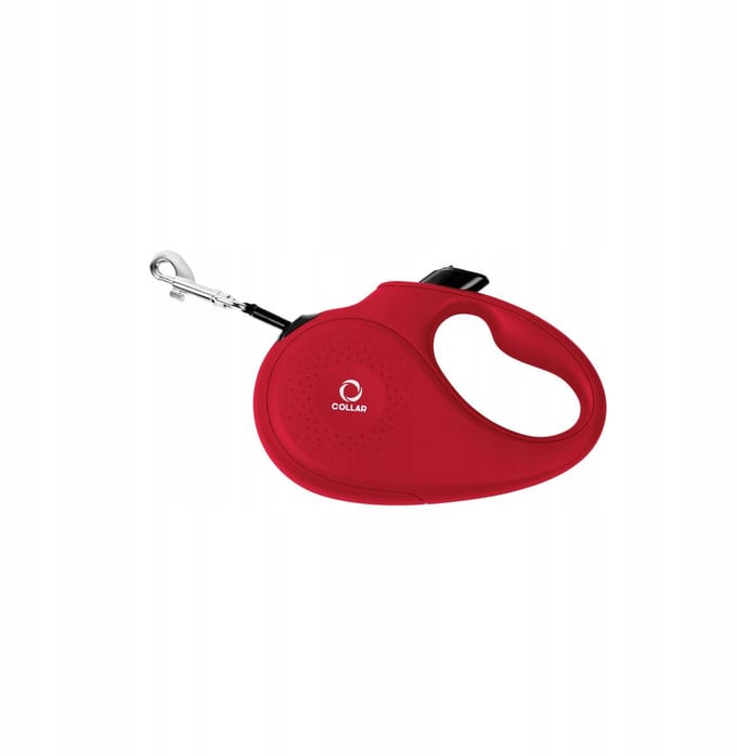 Automatische hoonband COLLAR Rood L, 5m, tot 50kg