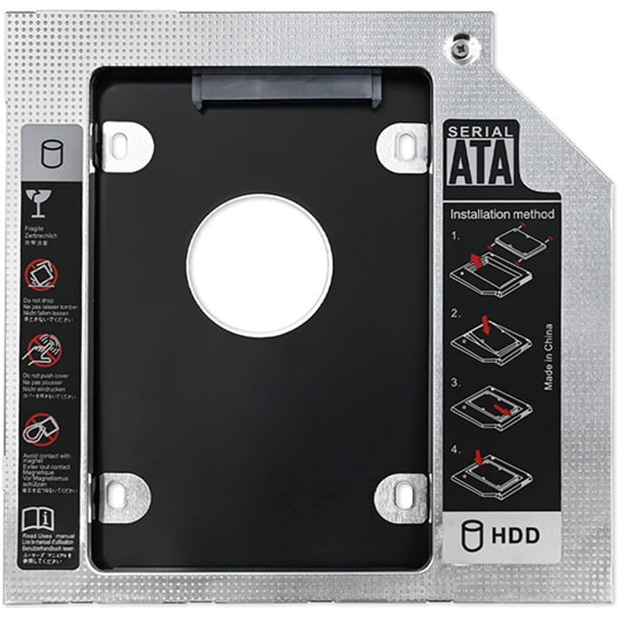 Qoltec Second Drive Pocket 2.5 HDD |   9,5 mm