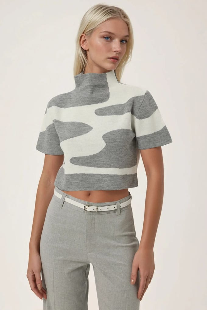 Abstract Brei Top