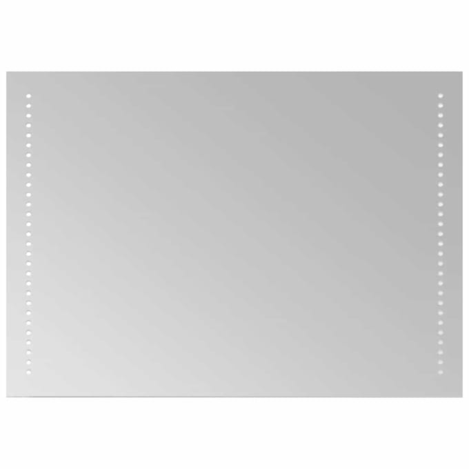 vidaXL - Badkamerspiegel - LED - 70x50 - cm